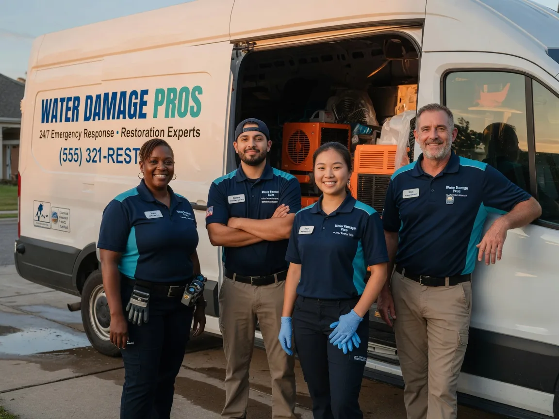 Water Damage Restoration company in Lansford, ND